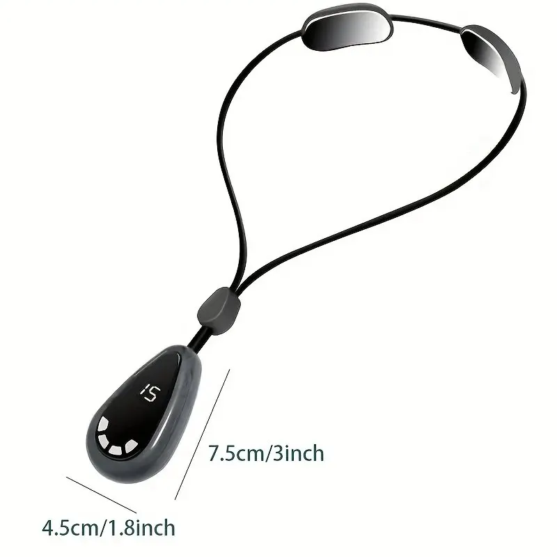 Mini Portable Hanging Neck Massager Neck and Shoulder Heating Soothes the Cervical Spine Suitable for Home and Office Use