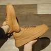 White Sneakers For Men Platform Vulcanized Shoes Men Trend Street Style Casual Brand Walking Men's Sneakers On Office Shoes Male 2