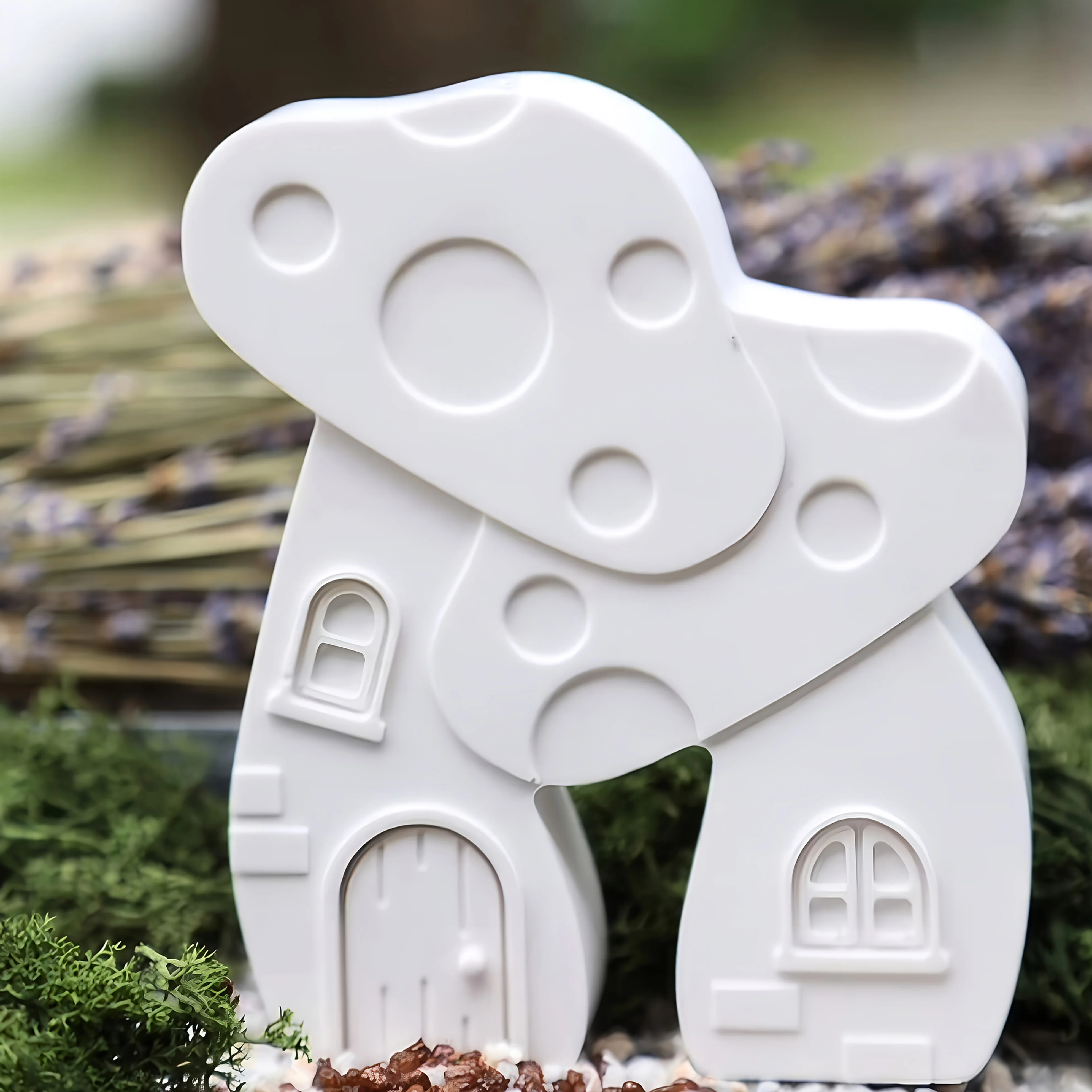 Charming Mushroom Cottage Mold for Creative Crafts & Decor
