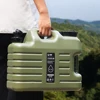 18.5L Water Bucket Large Capacity Portable Camping Bucket Water Storage with Detachable Faucet for Camping Fishing Picnic Hiking 5