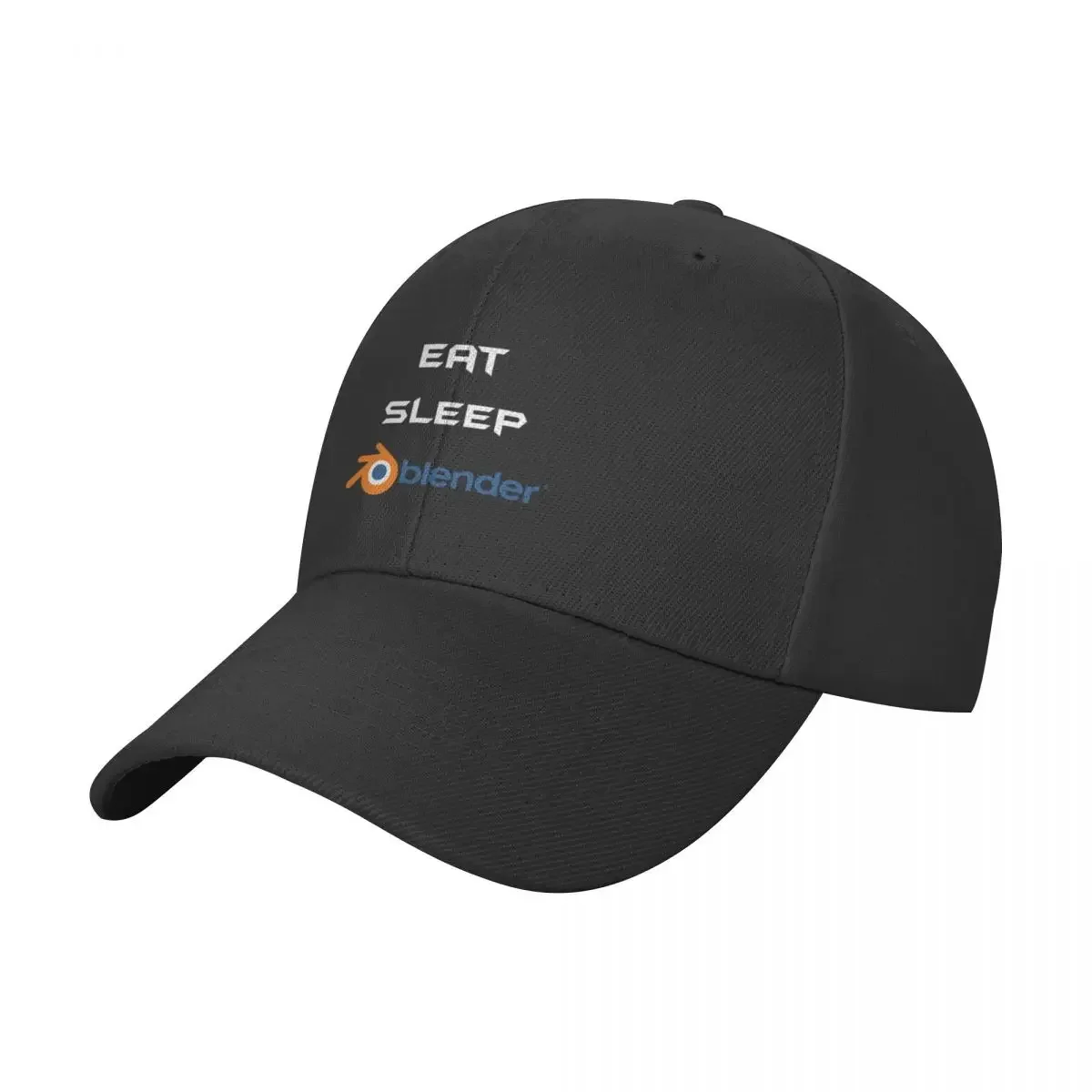 Eat Sleep Blender - Blender 3D Designer Berretto Da Baseball Cappello Nero Visiera Da Spiaggia Abbigliamento Da Golf Da Donna Da Uomo