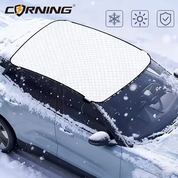 Telo Copri Tetto Auto Parasole Impermeabile Protezione da Ghiaccio e Neve per Sedan e SUV