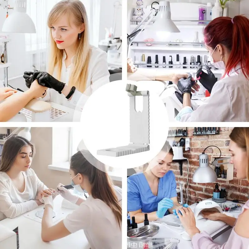 UV Light Stand Cell Phone Holder Light Bracket 360 Degrees Rotation Smartphone Stand Adjustable Nail Manicure Tools For Girls