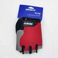 GIANT Anti-slip Wear Cycling Open Finger Breathable Male Universal Female Half Finger Gloves 2