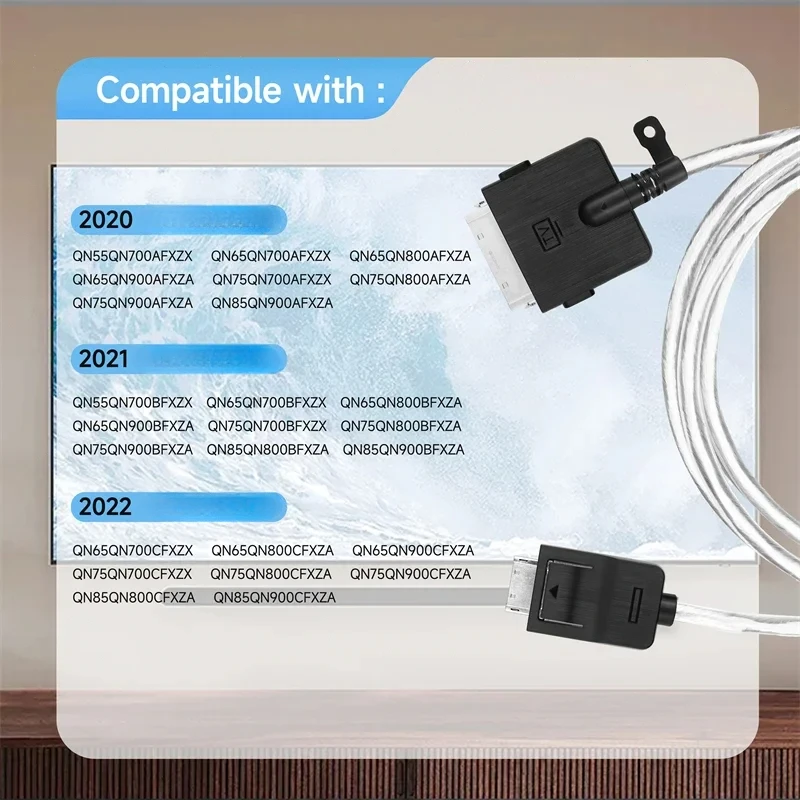 New Genuine BN39-02688A BN39-02688B One Connect Cable For QN85QN900AFXZA QN75QN800AFXZA QN75QN800BFXZA QN75QN900BFXZA