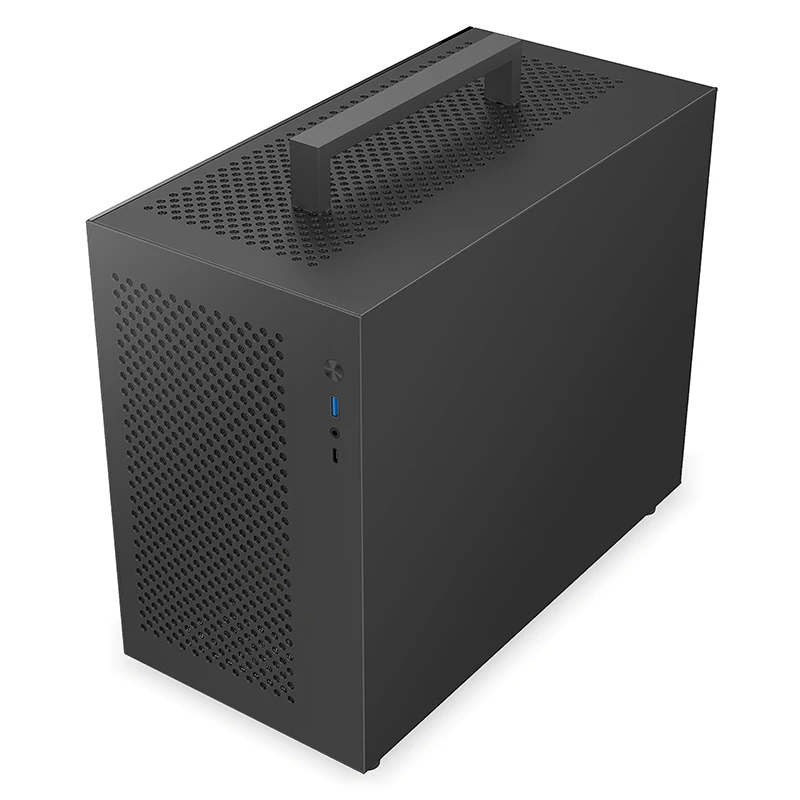 METALFISH S9 MATX Computer Case Gaming PC Chassis Support MATX/ITX/ATX PSU/240 Liquid Cooler/360mm GPU pc case pc chassis computer chassis frame