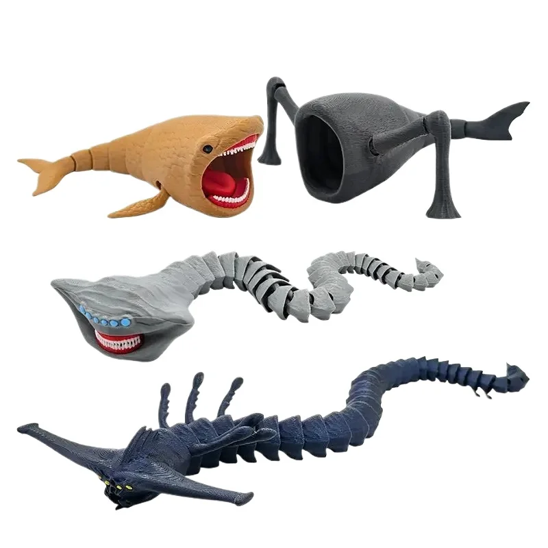 Subnautica Sea Eater Bloop Gran Maja 3D Printed Action Figure ...