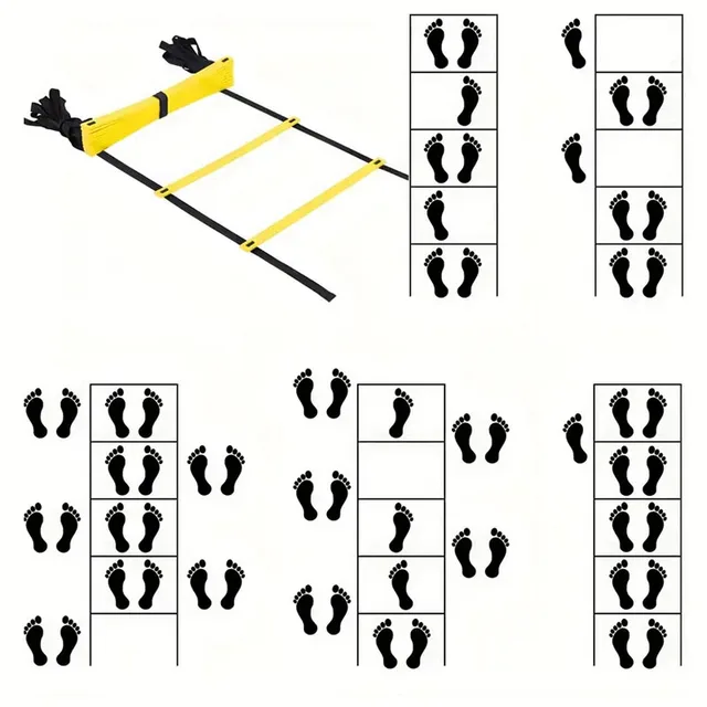 Agility Ladder Removable For Speed Training and Sports Flexibility Portable Agility Football Training Energy Ladder Equipment 2
