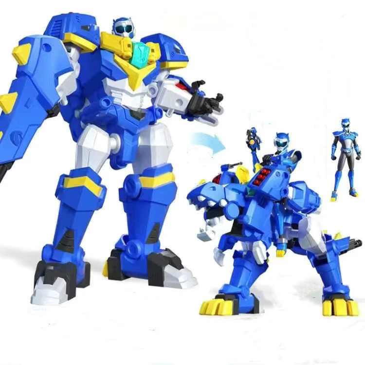 thumbnail image 1 of Figuras de acción de robot de transformación Mini Force 2 Super Dino Power, juguete de dinosaurio de deformación animal de simulación MiniForce X, 1 of 4