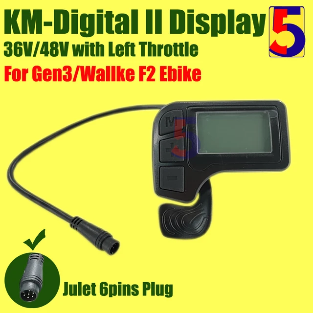 CNANRNANC Z-920 Drehgriff Drossel - 6-polig Wasserdicht Für E-Scooter