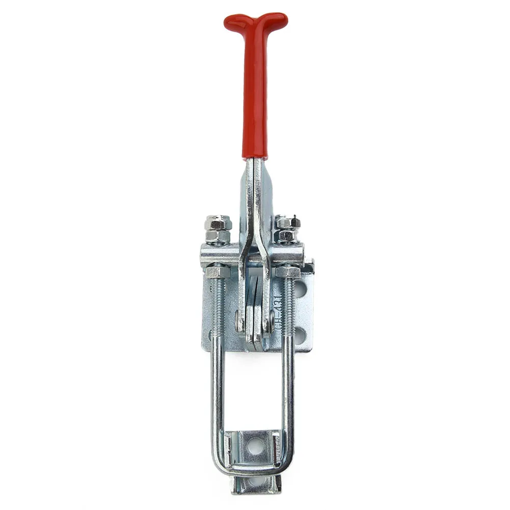 

Equipment Toggle Clamp Woodworking Workshop Durable Easy To Install GH-431 Red Silver GH-40323 GH-421 Good Carrying