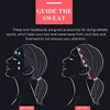 4PCS Unisex Sports Thin Headband Non-Slip Elastic Women Men Yoga Hair Bands Sweatband Football Running Biking Sports Hairband 4