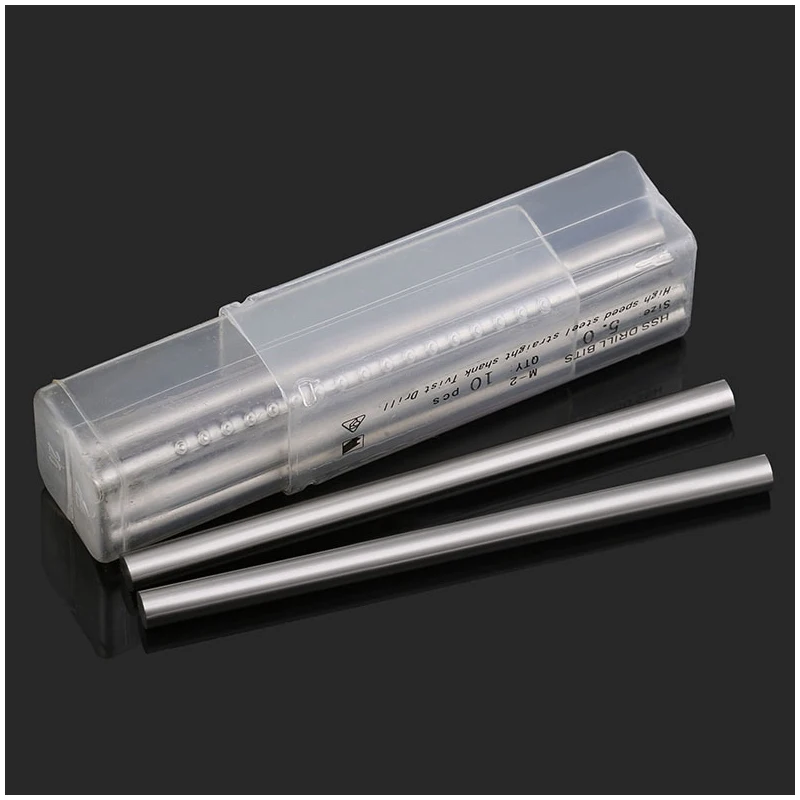 High Speed Steel Round Rod Precision Turning Tool White Steel Bar Punch Needle Length 100-200mm