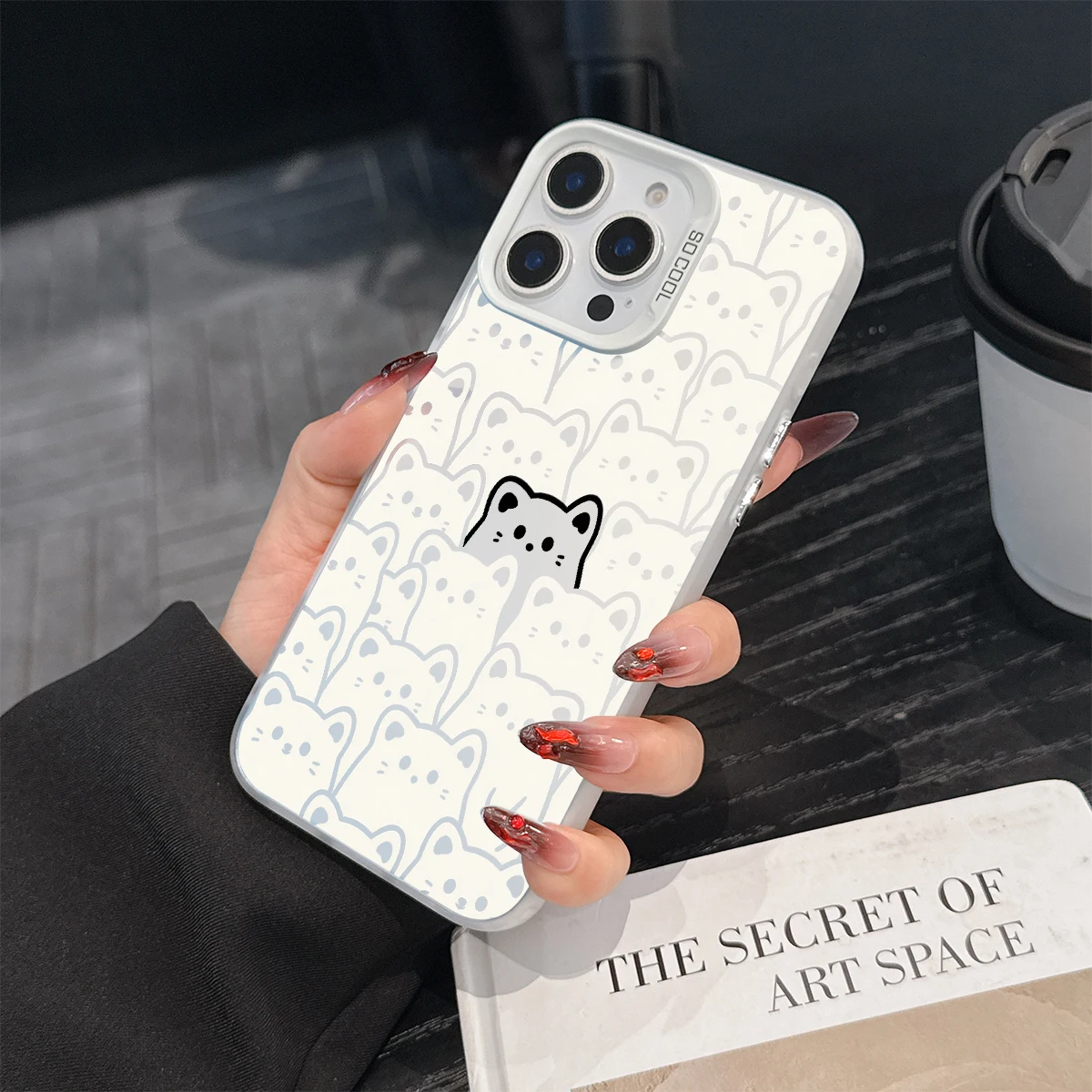 Sparkle Glitter IMD Cute Animals Shockproof Phone Case Cover