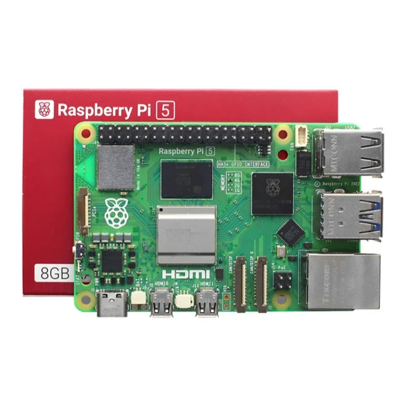 Originale Raspberry Pi Modello Pi5 5 1Gb 2 Gb 4 Gb 8Gb Ram Starter Kit Board 1G 2G 4G 8G Pi 5 Computer Modello Pi5 1 Gd 2 Gb 4 Gb 8G