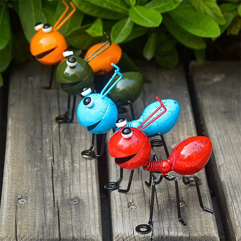 3D-Metal-Ants-Garden-Ornaments-Fence-Lawn-Living-Room-Hanging-Wall ...