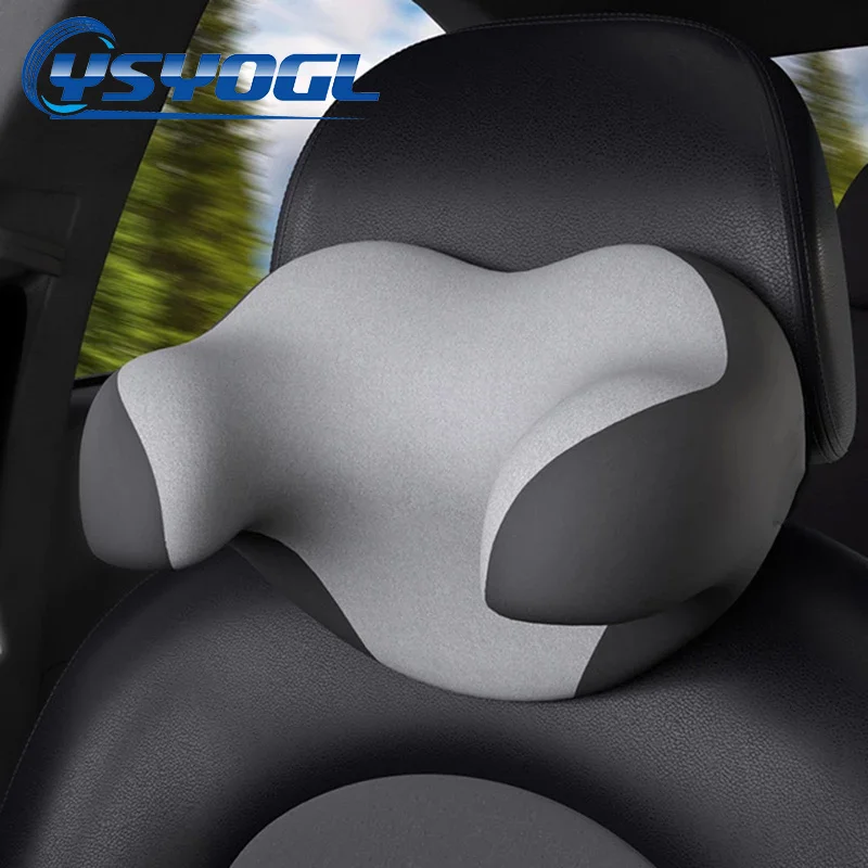 Universal Car Seat Headrest Pillow Rest Memory Foam Car Head Neck