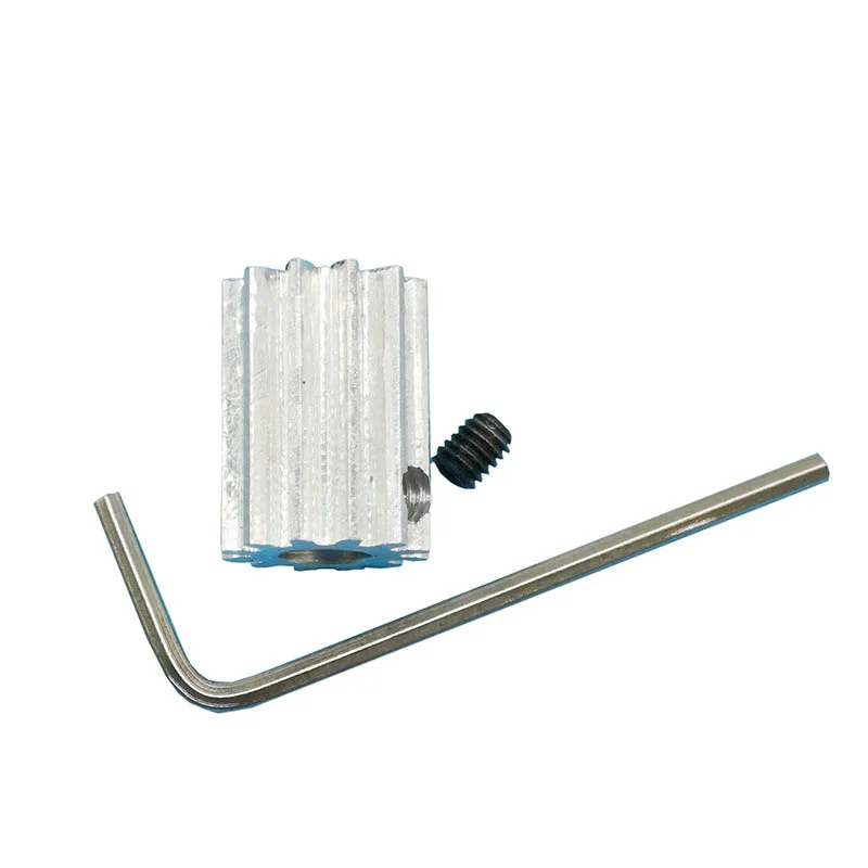

10T-15T Aluminum Alloy Gear 1 Modulus Machining of Cylindrical Metal Precision Modular Gear with 1M 10 Teeth To 15 Teeth