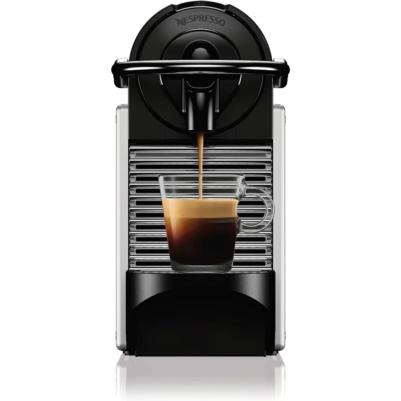 Nespresso Pixie Espresso Machine by De'Longhi, 1100ml, Aluminum,Silver 2
