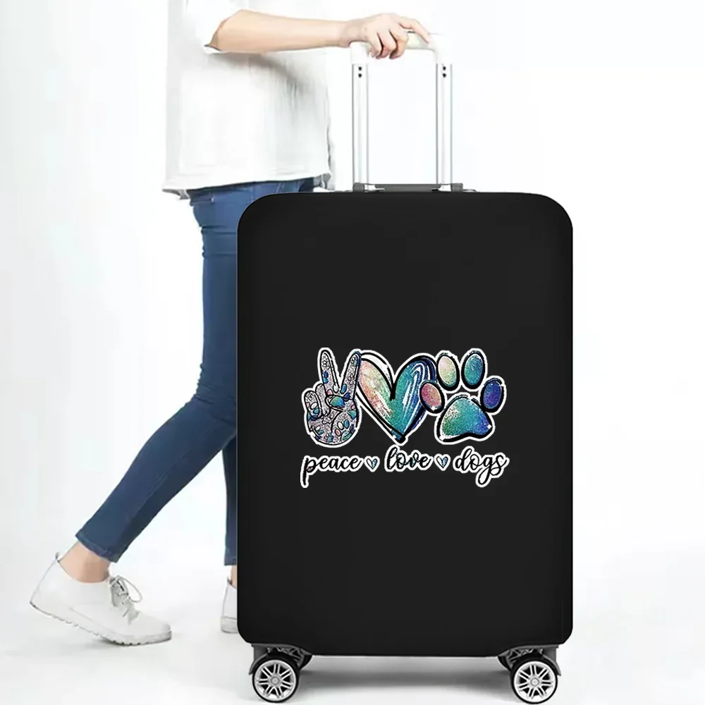 Travel Essentials Suitcase Case for 18-32 Inch Walls Print Trolley Protective Covers Holiday Traveling Accessories Luggage Cover