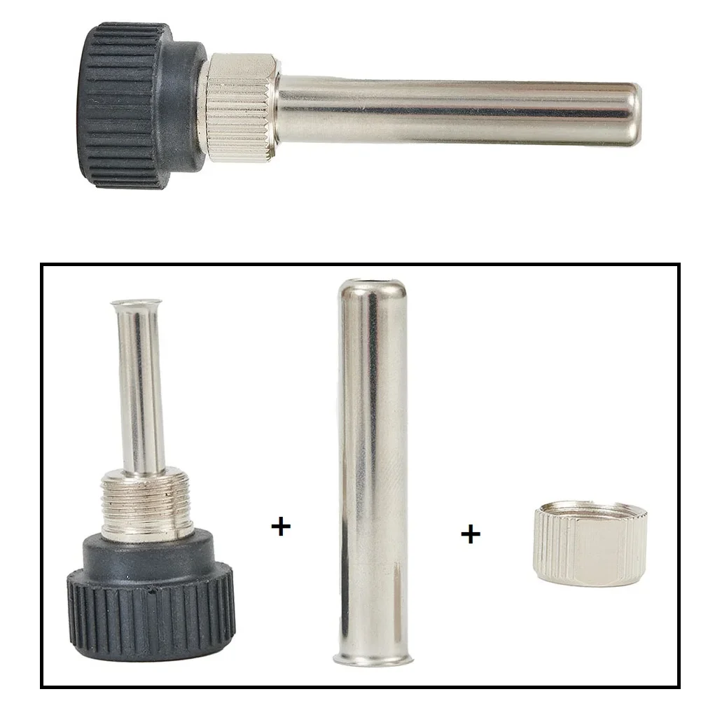 

3pcs/set For 936 Soldering Station Iron Handle Accessories Socket+Nut+Electric Wood Cannula Iron Tip Welding Tools