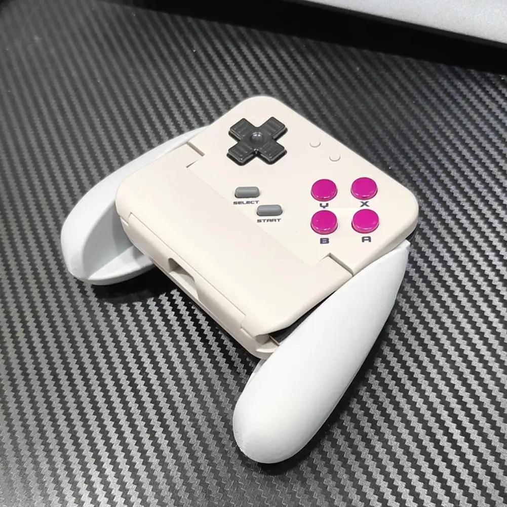 Ergonomic Game Controller Grip with Adjustable Magnetic Stand