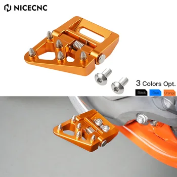 NiceCNC KTM EXC 300 접이식 리어 브레이크 페달 스텝 팁 플레이트, EXC-F 350 SX 125 200 SXF 250 XC 400 500 XCF XCW TPi 6D 2004-2023