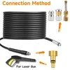 High Pressure Washer Drain Pipe for Lavor Parkside Hammer Vax Sewer Cleaning Hose Sewer Sewage Water Jetter Kit Washer Nozzles 4