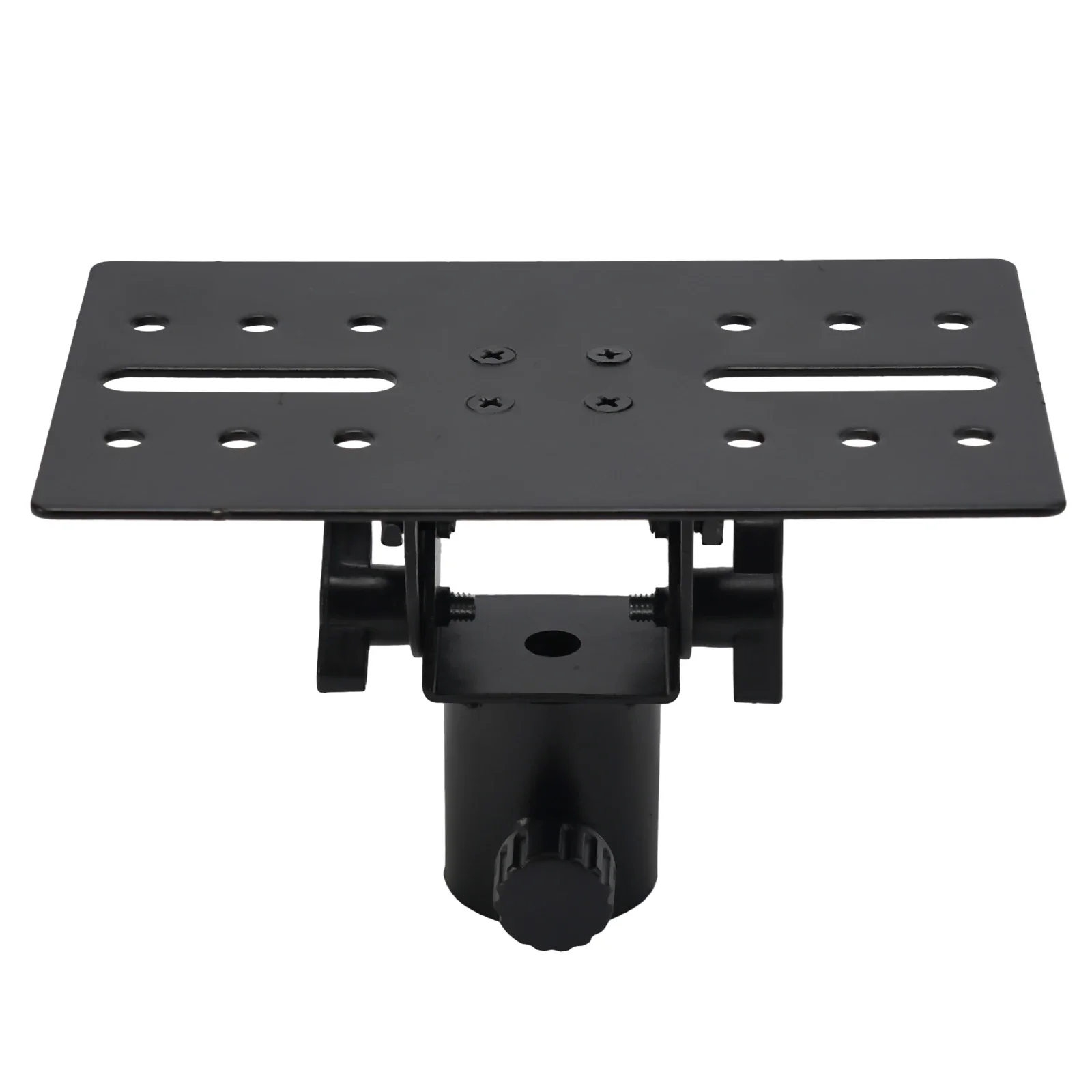 35mm Rotatable Mount Tripod Pole For DJ/PA Speakers Stand Adapter 175x110mm Metal Mounting Speaker Stand Bracket