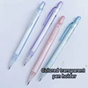 4Pcs 0.5/0.7mm Automatic Pencil Elementary School Activity Pencil High Aesthetic Value Colored Transparent Pen Holder 2