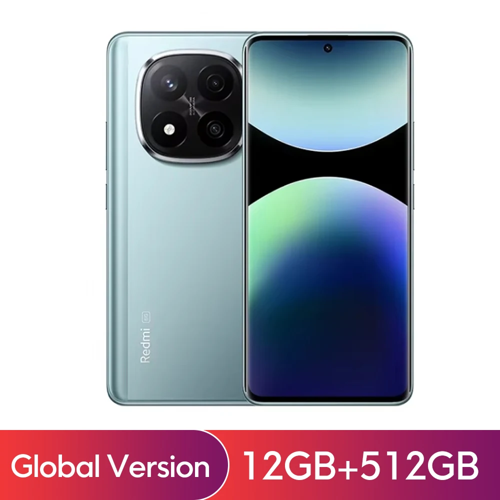 Xiaomi Redmi Note 14 Pro+ 5G Global Version Snapdragon 7s Gen 3 6.7" AMOLED 200MP Camera 120Hz