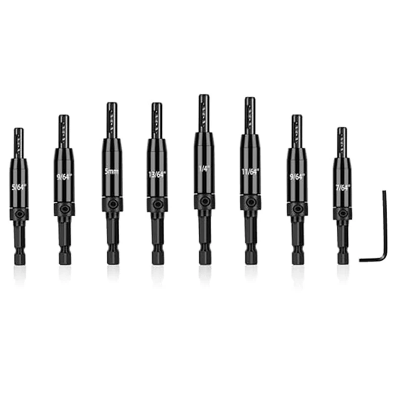 

9 шт., Набор битов для дерева, двери, окна