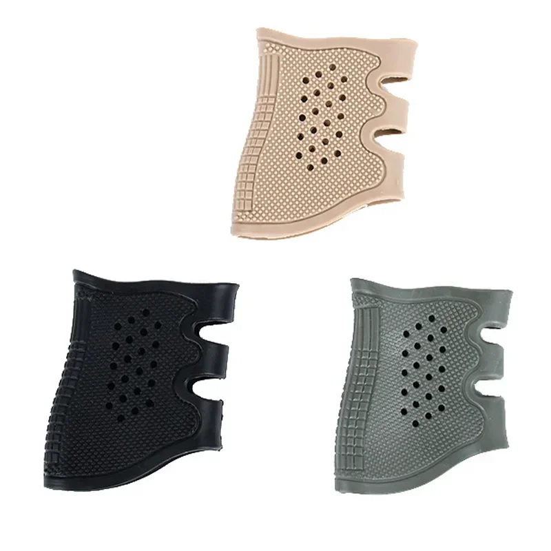 Rubber Grip Wrap Tape Tactical Rubber Airsoft Pistol Grip Anti-slip Glove For AR15 M4 M16 1911 Glock G17 19 22 34 43X