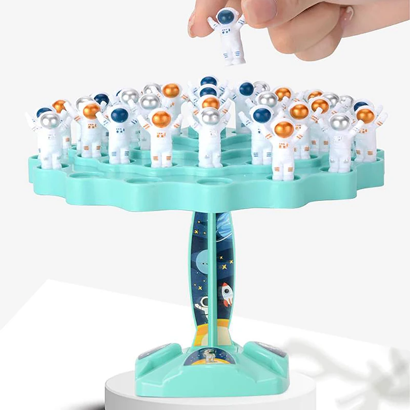 

New Balancing Astronauts Boxed Puzzle Toy Set Space Balance Stacking Leisure Interactive Desktop Battle Children Board Games