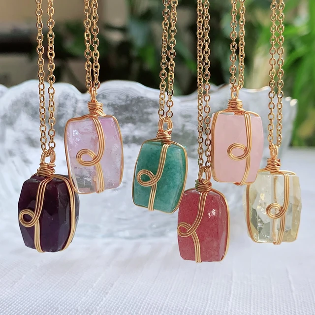 Cute Mini Handbag Natural Crystal Stone Pendants Charms Reiki Healing Pink  Quartz Opal Purple Crystal Pendant For Women Jewelry - Pendants - AliExpress