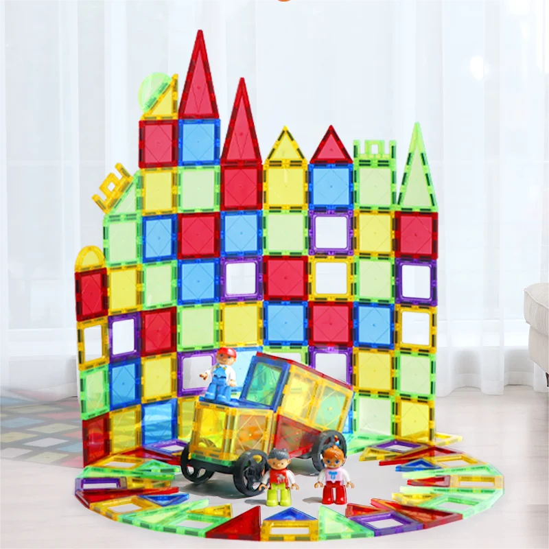 magnetic building blocks magnetic assembly toy magnetic alphabet toys Magnetic Building Blocks Set Construction Game Children Montessori Sensory Magnets Toys Magnetic Tiles Toys Toddlers Gift