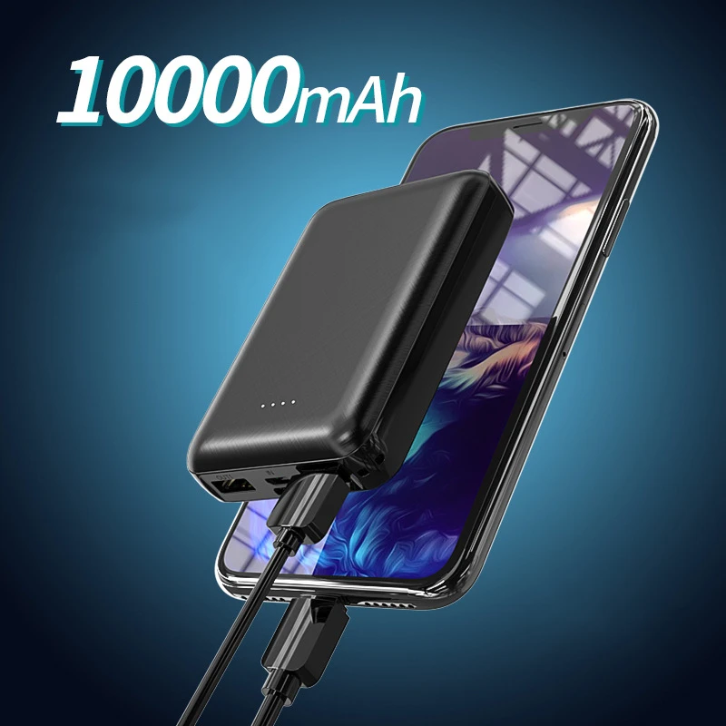 Caricatore portatile Power Bank 20000mAh 5V 2A Powerbank per ventola di raffreddamento giacca gilet riscaldato iPhone Samsung Xiaomi batteria esterna - Image 4