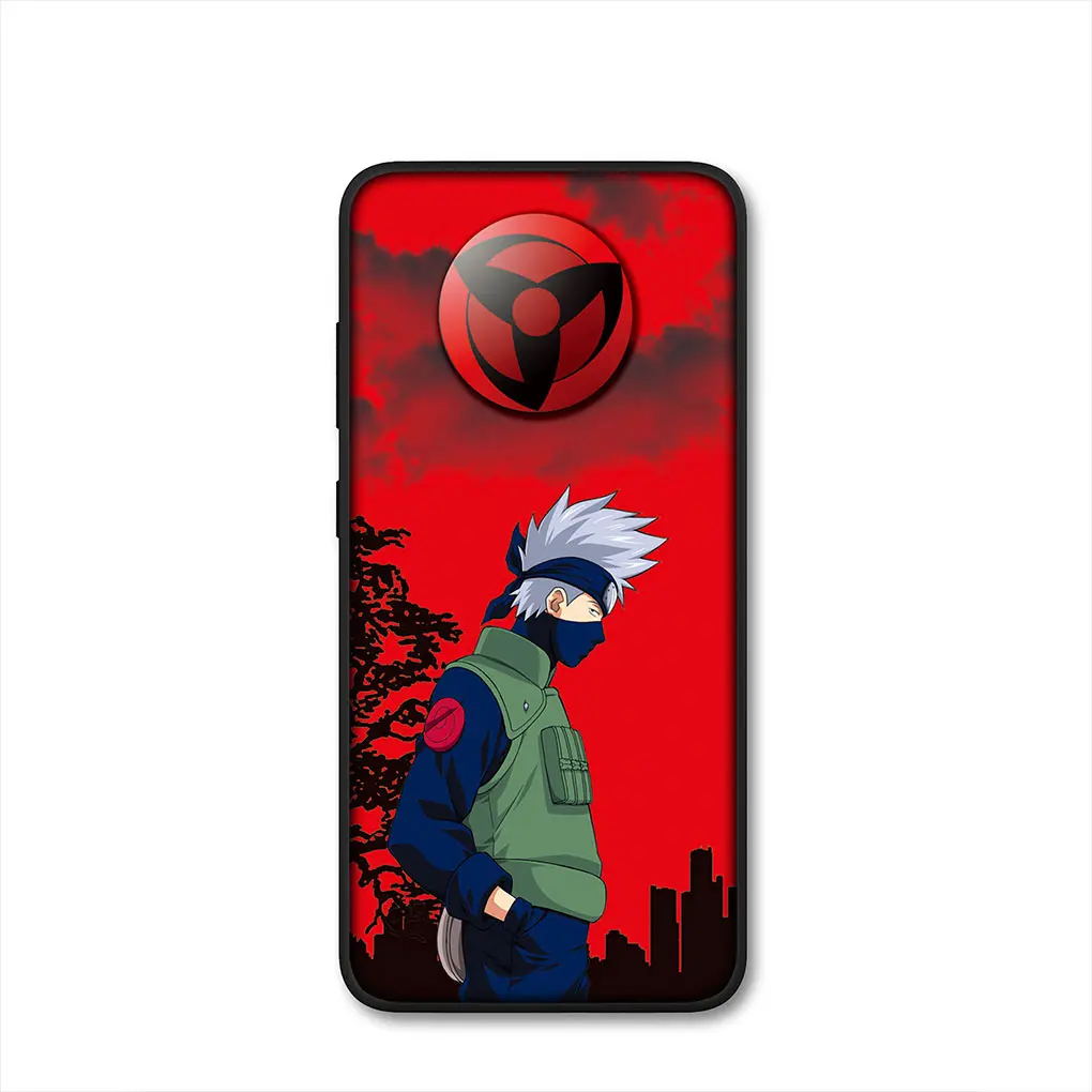 Sleek Anime-Inspired Phone Cover featuring Uchiha Sasuke and Kakashi