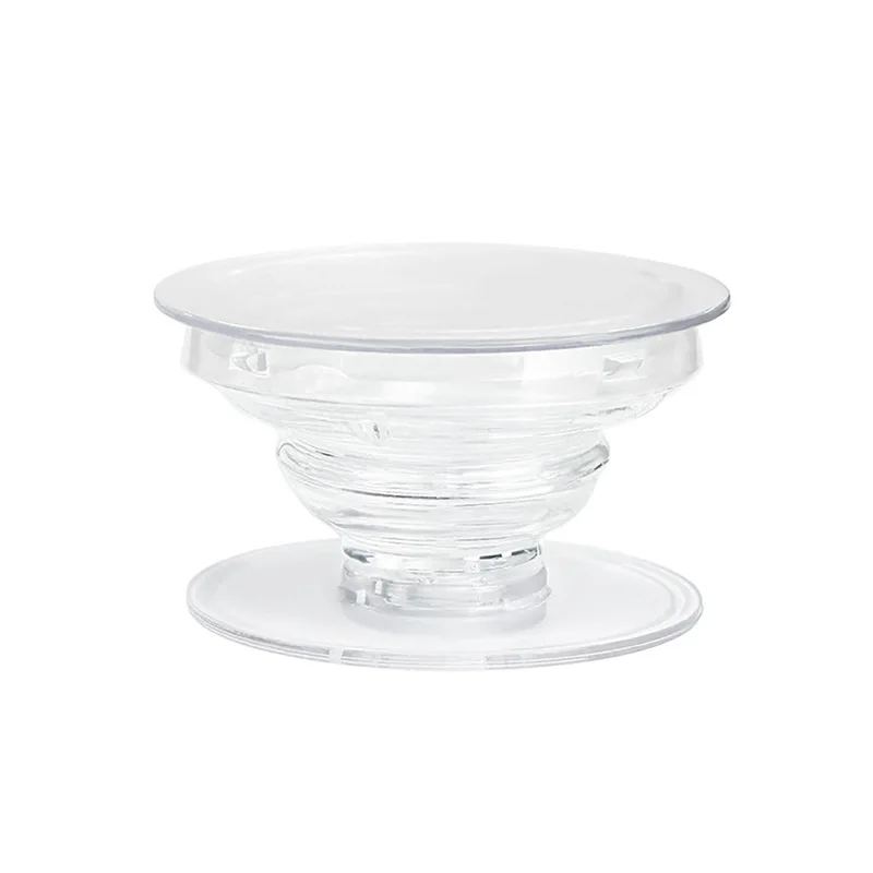 Premium Transparent Socket Folding Phone Stand - Enhanced Grip and Versatile Design