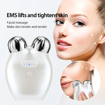 Microcurrent Roller Face Massager for Face Lifting & Skin Tightening 1
