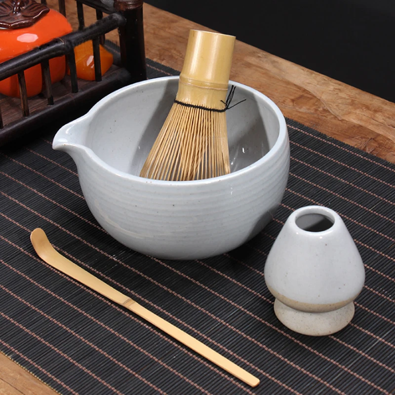 LIZAOTAO Matcha Bowl Japanese Matcha Ceramic Tea Bowl Retro Japanese Kung Fu Tea Set Set Accessories