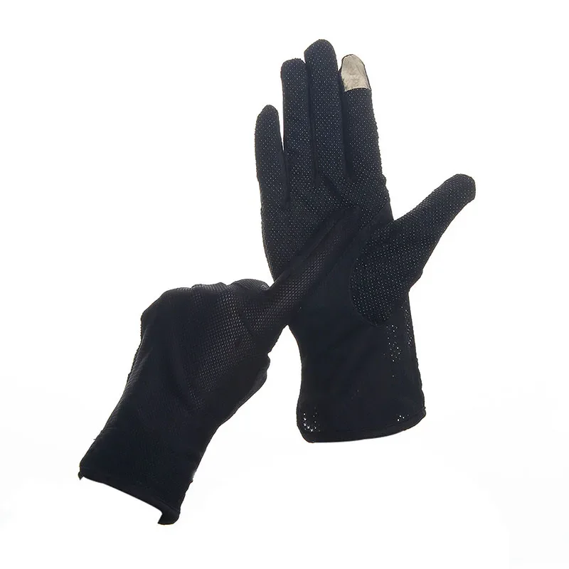 

New Women Driving Gloves Autumn Summer Sunscreen Thin Breathable Decent Nonslip Gloves New Style Touch Screen Mittens Wholesale