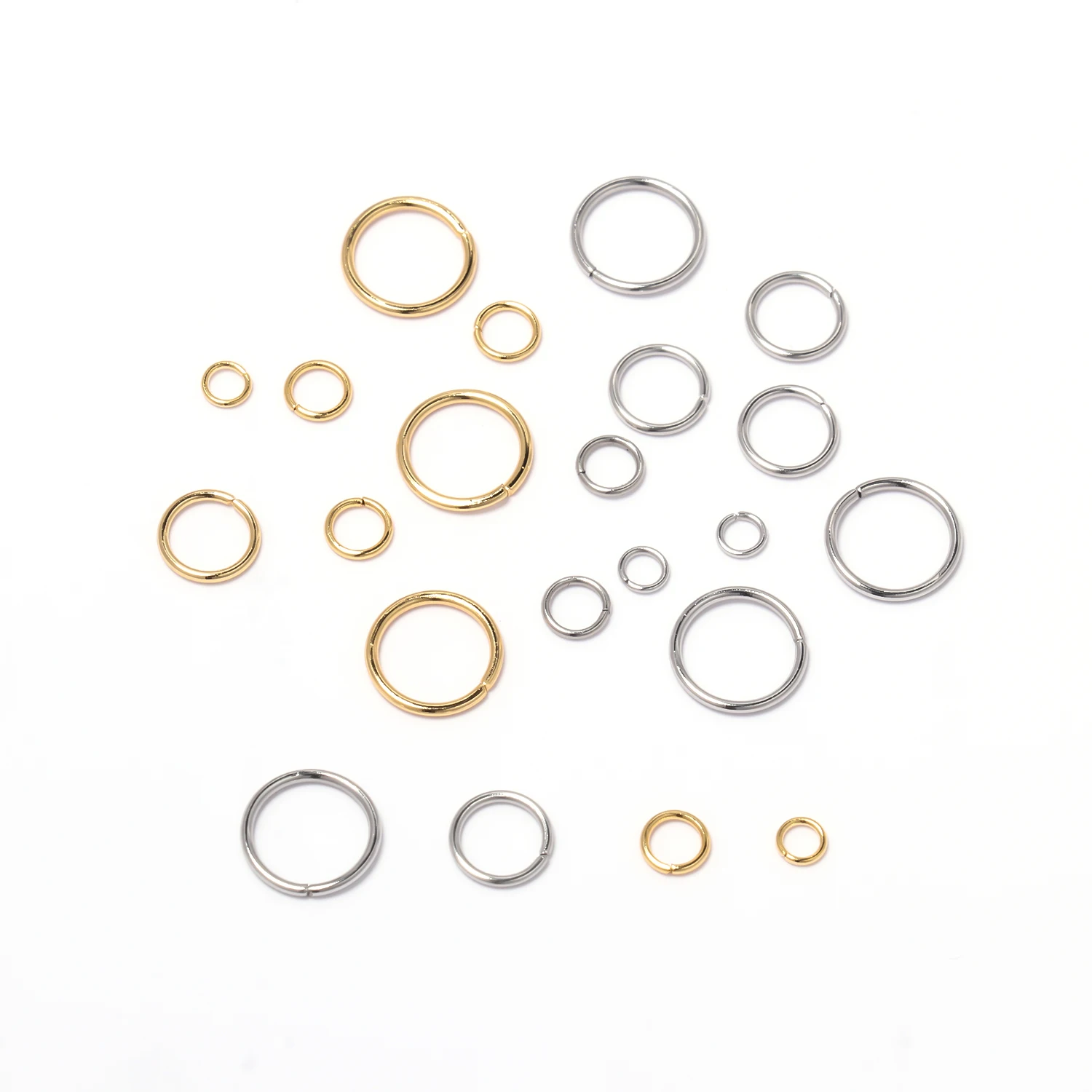100 – 8mm Stainless steel split jump rings – Click the REWARDS tab for a  chance to win one of 3 custom displays
