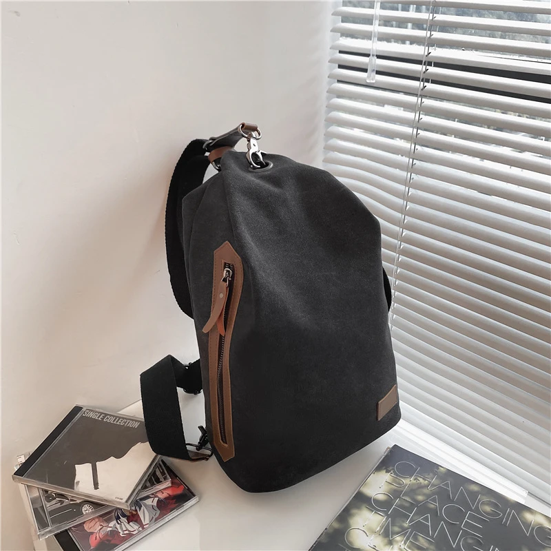 New Youth Multifunctional Backpacks Women Simple Retro Canvas Backpack Large Capacity Unisex Rucksack 2023 Mochila Bagpack Girls
