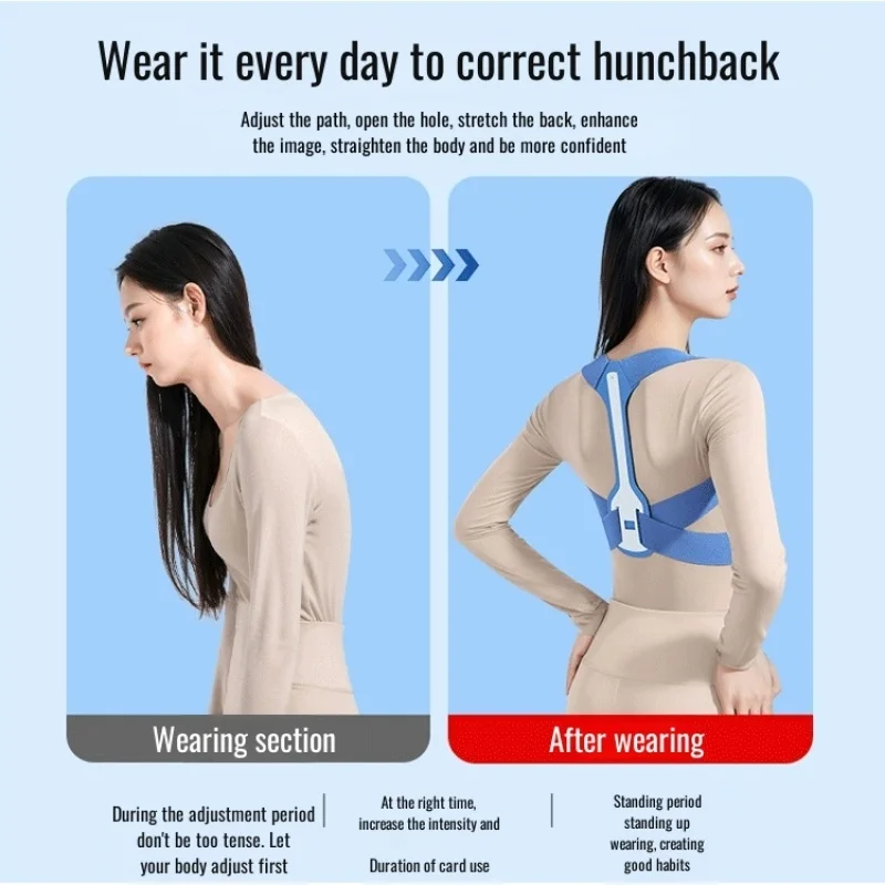 Invisibility corrective belt orthosis Fits the body curves Wear without constraints high elasticity Breathable comfortable
