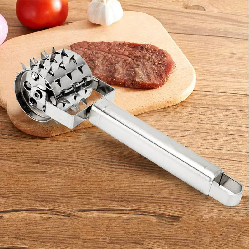 Stainless Steel Meat Tenderizer Softener For Steak Hammers Tapping Pork Kitchen Tools 1 piece