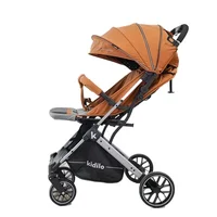 2025 New Lightweight High View Baby Stroller Foldable Luxury Stroller Adjustable Backrest Portable Sitable and Lying