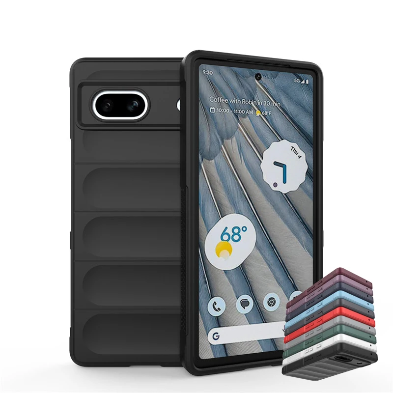 Silicone Bumper Shockproof TPU Protective Phone Case - Original Design