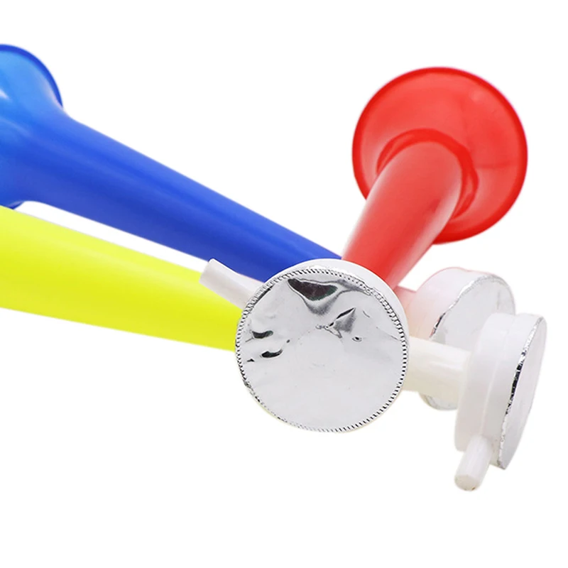 Description Picture 6 of itemCheer Plastic Horn Football Game Fans Cheerleading Props Vuvuzela Kid Trumpet Football Cheer Horns