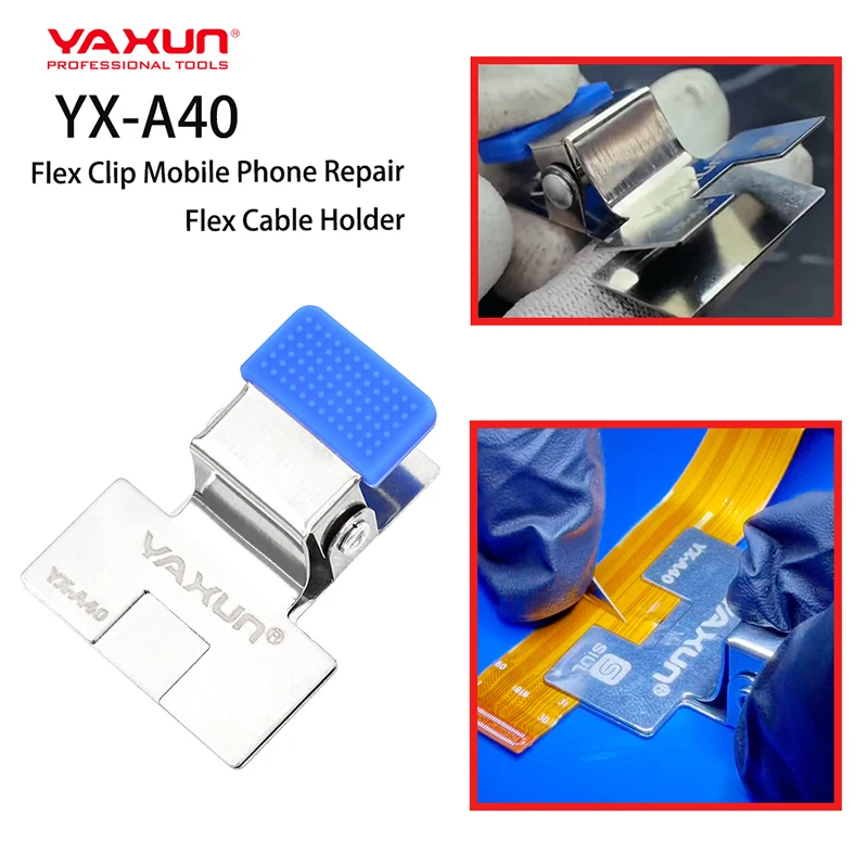 YAXUN YX-A40 Supporto Flessibile per Cavi di Riparazione Telefoni Cellulari, Strumento per Riparazione Cellulari